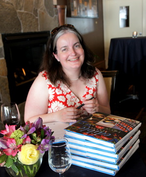 Jill Lightner at book signing.JPG